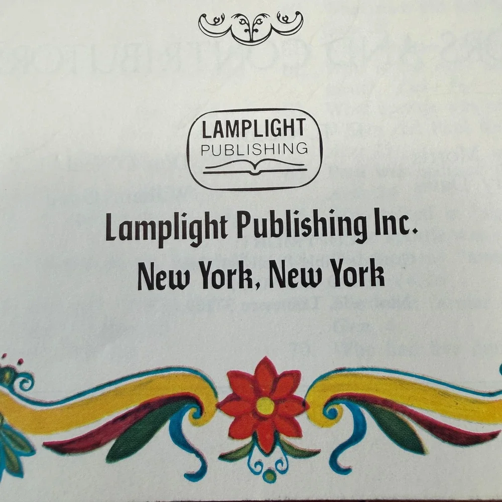 Lamplight Publishing Holy Bible KJV Family Altar Edition White Gold Gilt Vintage